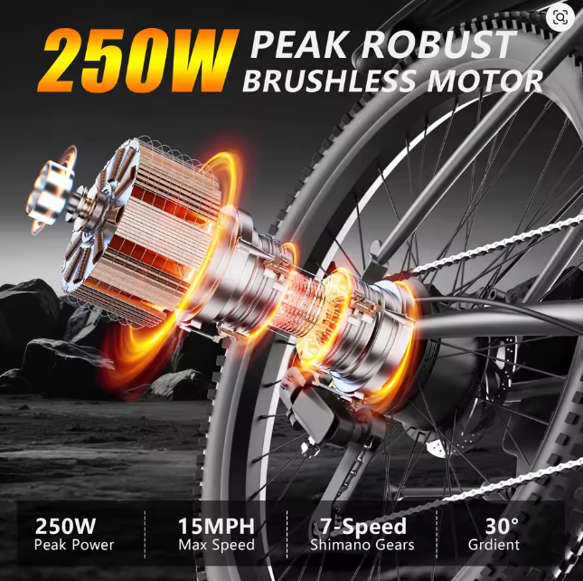 UPlee G73 250w Adult Ebike